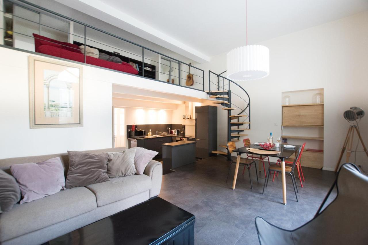 Ferienwohnung Divonne - Loft Cosy Avec Jardin Partage Arles Exterior foto